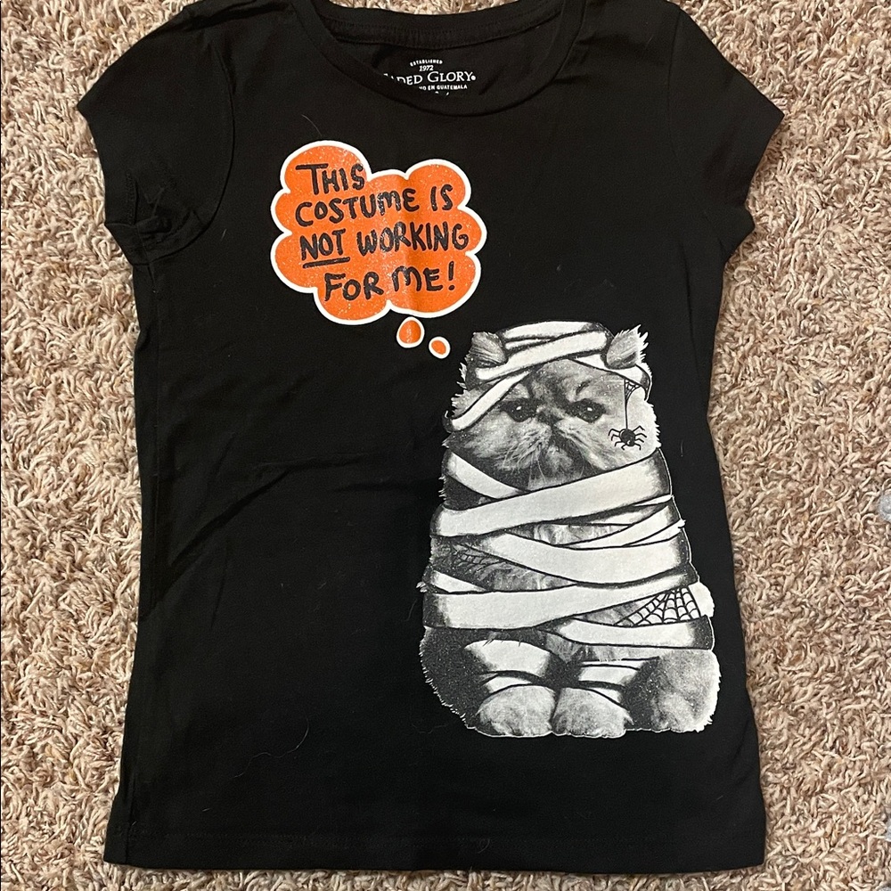 Faded Glory Black Cotton Tee